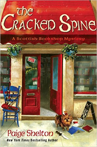the cracked spine by paige shelton