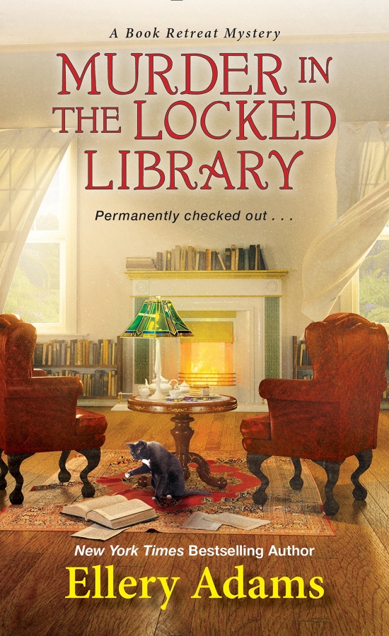 Murder in the Locked Library (Book Retreat Mystery 4) cozymysteries